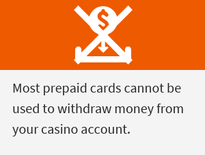 Note on withdrawals with prepaid cards